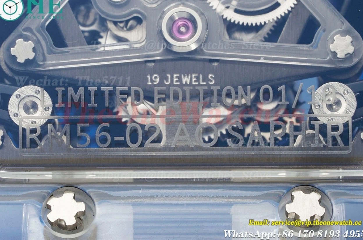 RM56-02 44mm Strap Tourb on Skeleton Dial White RMF Rubber 0314